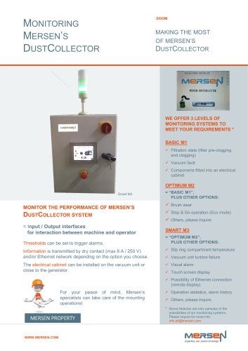 Monitoring Mersen's DustCollector