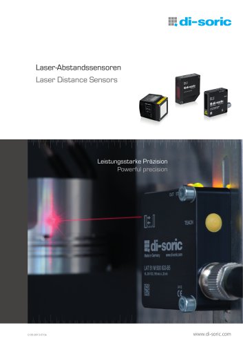 Laser Distance sensors