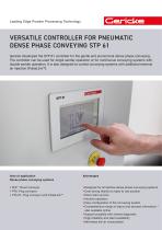 VERSATILE CONTROLLER FOR PNEUMATIC DENSE PHASE CONVEYING STP 61