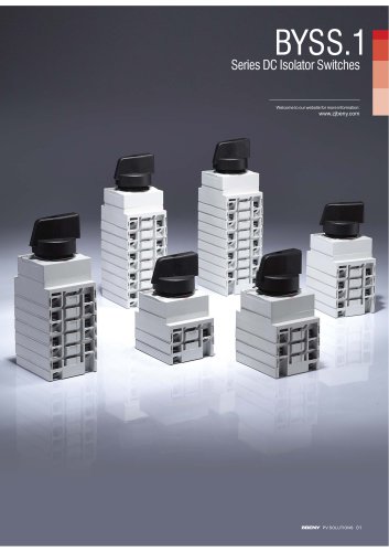 BYSS.1 Series DC Isolator Switches
