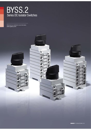 DC Disconnect Switch TUV Version ZJBENY 2020