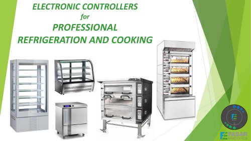 Electronic control systems for professional hot and cold