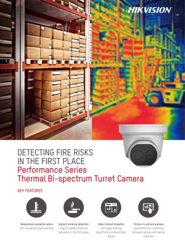 Performance Series Thermal Bi-spectrum Turret Camera