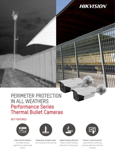 Performance Series Thermal Bullet Cameras