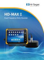 Hi-Target/Echo sounder/ HD-MAX Ⅱ