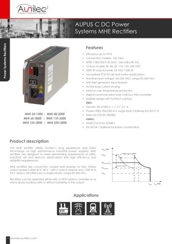 Datasheet MHE AUPUS C