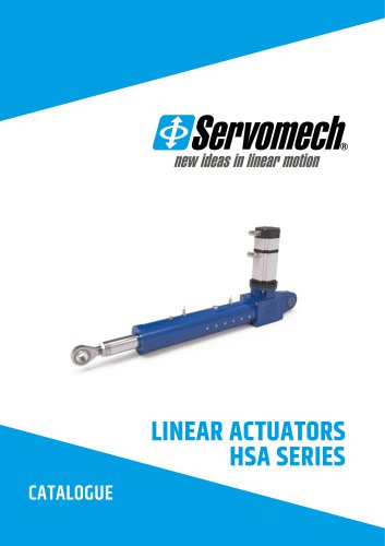 LINEAR ACTUATORS HSA SERIES