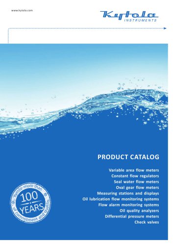 PRODUCT CATALOG