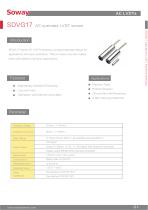 SOWAY LVDT displacement transducers SDVG17