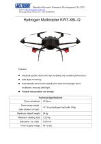 Hydrogen Multicopter KWT-X6L-Q