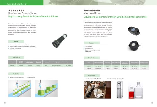 AUDIOWELL Liquid level sensor for continusly detection