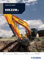 HX220 L CRAWLER EXCAVATOR