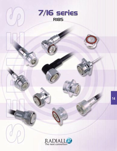 RF Coaxial Connectors 7/16 Series