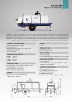 Adroit 060 Stationary Concrete Pump