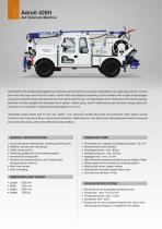 Adroit 420H 4x4 Shotcrete Machine