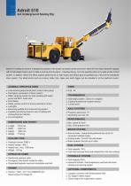 Adroit 510 4x4 Underground Scaling Rig