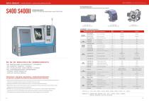 Automatic S400 S400II Turret Slant Bed CNC Lathe