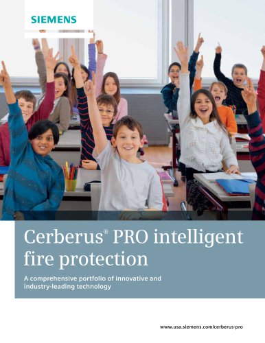 Cerberus® PRO intelligent fire protection