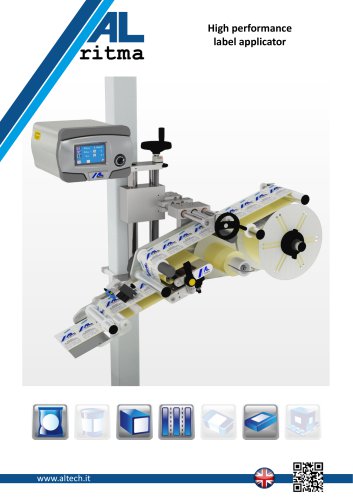 HIGH PERFORMANCE LABEL APPLICATOR - ALRITMA