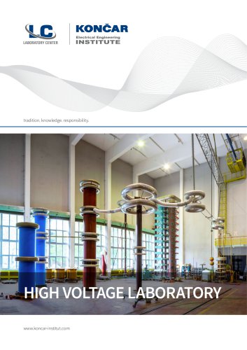 HIGH VOLTAGE LABORATORY