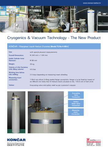 KONCAR-Institute-Cryogenics and Vacuum Technology