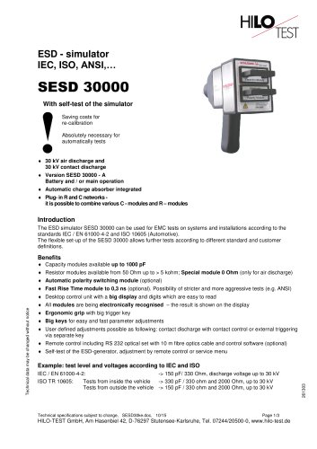 SESD 30000