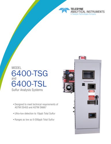 Total Sulfur - 6400 Datasheet