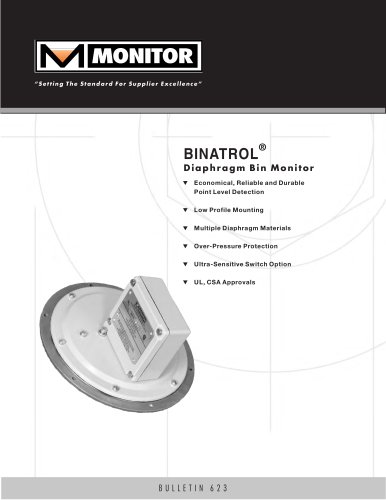 Binatrol Diaphragm Level Switch Product Sheet