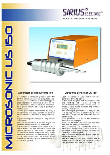 MICROSONIC US 150-36 KHZ