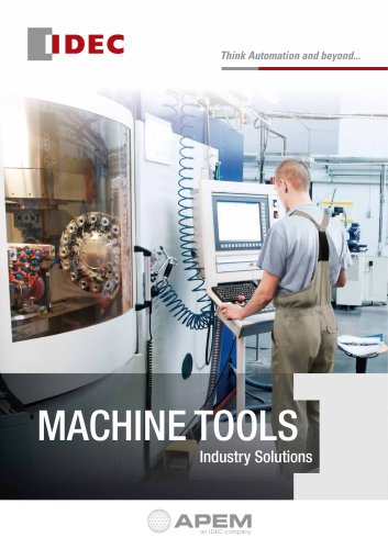 MACHINE TOOLS Industry Solutions