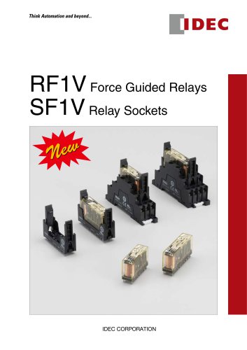 RF1V Relais mit zwangsgeführten Kontakten