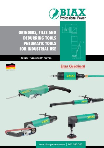 Grinders, Files and Deburring Tools