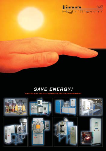 Save  energy  ELECTRICALLY HEATED SYSTEMS PROTECT THE ENVIRONMENT 