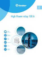 68 Series - High Power relay 100 A