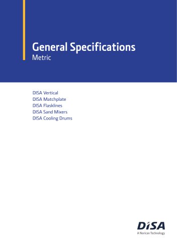 General Specifications Metric