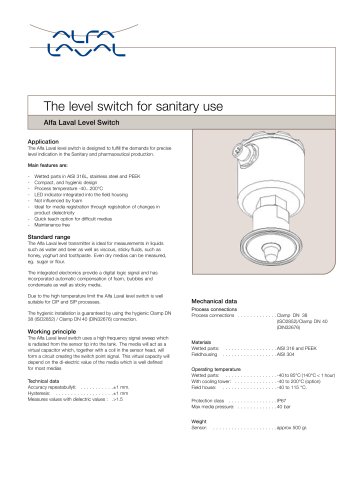  Level switch