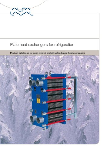 Plate heat exchangers for refrigeration