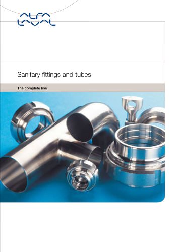 Sanitary fittings and tubes - the complete line