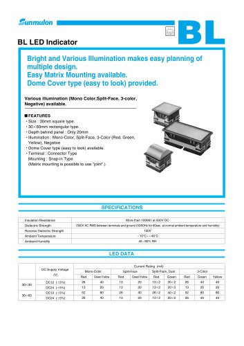 BL LED Indicator