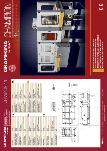 CHAMPION RANGE - AUTOMATIC WRAPPING MACHINE