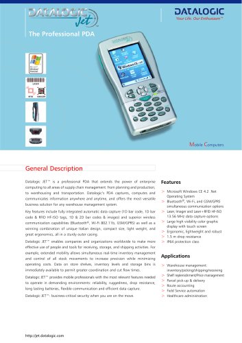 Datalogic Jet PDA