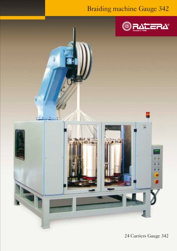 Braiding machines Gauge 342
