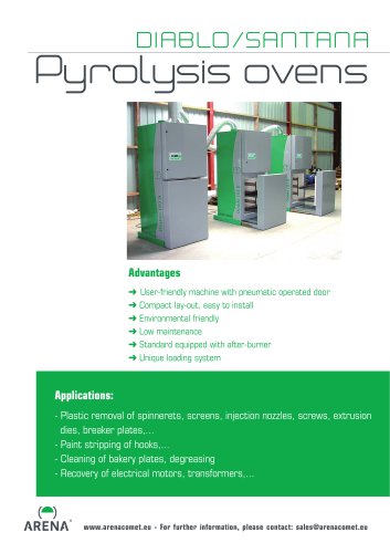 technical brochure pyrolysis oven