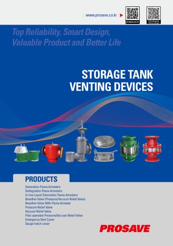 STORAGE TANK VENTING DEVICES