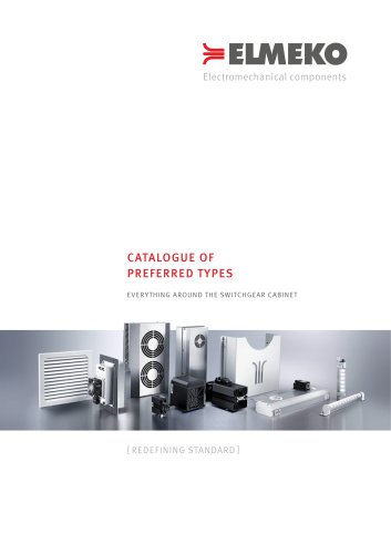 CATALOGUE OF PREFERRED TYPES