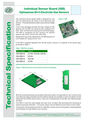 ISB Individual Sensor Board