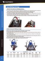 HK-8U Section automatic welding tractor with two torch holder and HK-8SS-N None blind area angle and no dead side end welding carriage tractor