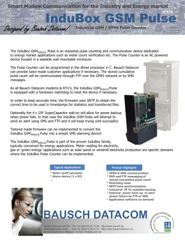 InduBox GSM Pulse (IB GSM PULSE)