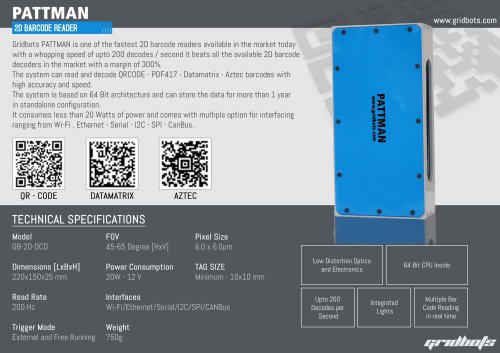 2D Barcode Reader