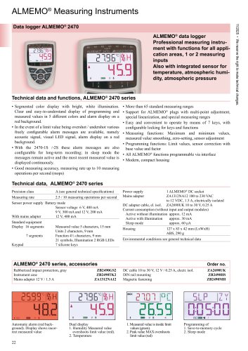 ALMEMO&reg; 2470